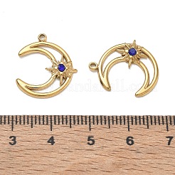 304 Stainless Steel Rhinestone Pendants&nbsp;SA-CBAF1D5-07G-B