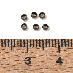 Brass Crimp Beads&nbsp;KK-L019-AB-NF