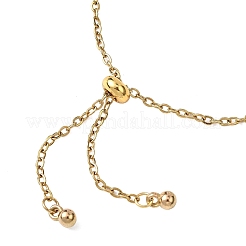 304 Stainless Steel Cable Chain Ball Link Chain Bracelet Making&nbsp;AJEW-JB01458-01
