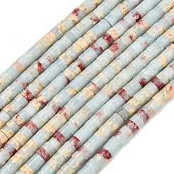 Synthetic Imperial Jasper Beads Strands&nbsp;X-G-F592-02