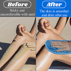 2Pcs Velvet Sand Removal Gloves&nbsp;AJEW-CP0010-16