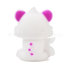 Animals Theme Silicone Beads&nbsp;SL-CBADDB1-04C-01