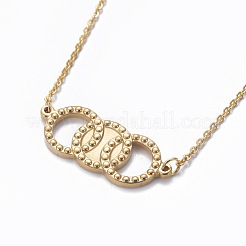 304 Stainless Steel Pendant Necklaces&nbsp;NJEW-E141-47