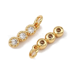 SHEGRACE Brass Pave Cubic Zirconia Pendants&nbsp;XGRQ3P037-585G