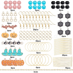 188 Pcs DIY Halloween Themed Earring Making Kits&nbsp;DIY-SC0014-73