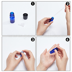 24 Sets Empty Glass Essential Oil Bottles&nbsp;MRMJ-BC0003-37A