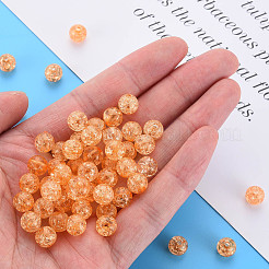 Transparent Crackle Acrylic Beads&nbsp;LS-MACR-S373-66-N05