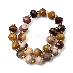 Natural Mookaite Beads Strands&nbsp;G-D105-B04