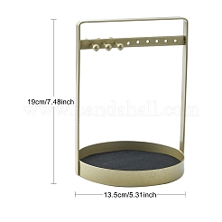 Iron Jewelry Display Stands with Trays&nbsp;ODIS-M005-01B