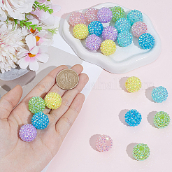 Resin Rhinestone Beads&nbsp;RESI-PA0001-44A