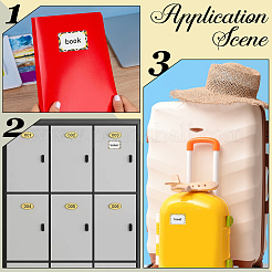 PVC Self Adhesive Stickers&nbsp;DIY-WH20007-64G
