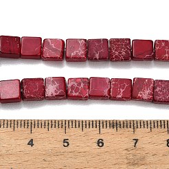 Dyed Natural Imperial Jasper Beads Strands&nbsp;G-F833-A01-01B