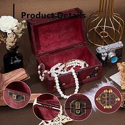 Wooden Boxes&nbsp;CON-WH0086-239A