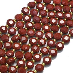 Natural Red Jasper Beads Strands&nbsp;G-C116-A26-02