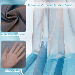 Polyester Organza Fabrics&nbsp;DIY-WH0622-185A