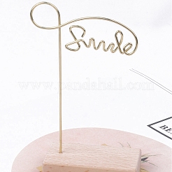 Metal Word Bar Earring Display Stands&nbsp;PW-WG61B9A-01