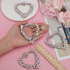 4Pcs Glitter Hotfix Rhinestone&nbsp;AJEW-FG0007-33