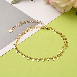 Brass Charm Bracelets&nbsp;BJEW-JB05515-04