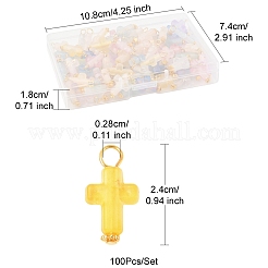 100Pcs Acrylic Pendant&nbsp;PALLOY-FS00039-02