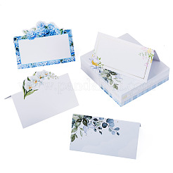 80 Sheets 4 Styles Rectangle Paper Table Place Cards&nbsp;AJEW-TA0003-61