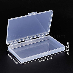 Transparent Plastic Bead Containers&nbsp;CON-BC0006-06C