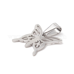 Non-Tarnish 304 Stainless Steel Pendants&nbsp;STAS-I135-32P-01