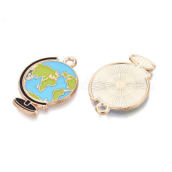 Alloy Enamel Pendants&nbsp;ENAM-Q004-01KCG-20