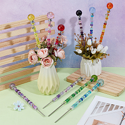 DIY Beaded Garden Stake Kit&nbsp;DIY-OC0015-22