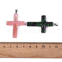 Natural & Synthetic Mixed Stone Pendants&nbsp;G-T122-18