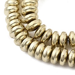 Electroplated Synthetic Non-magnetic Hematite Beads Strands&nbsp;G-H327-G01-02C