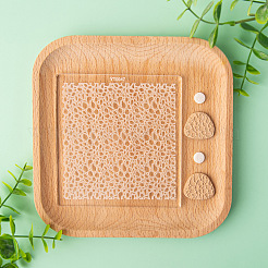 Stone Texture Acrylic Embossing Folders&nbsp;PW-WG38671-01