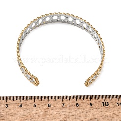 304 Stainless Steel Cuff Bangles for Women&nbsp;BJEW-D466-03GP