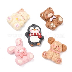 Animal Opaque Resin Cabochons&nbsp;CRES-A061-03