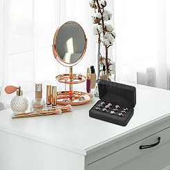 Rectangle PU Leather Rings Storage Boxes with Velvet Inside&nbsp;AJEW-WH0166-14