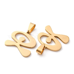 201 Stainless Steel Pendants&nbsp;STAS-V014-01A-G