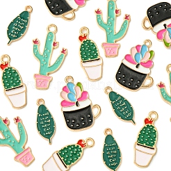 16Pcs 4 Styles Alloy Enamel Pendants&nbsp;ENAM-FS0001-86