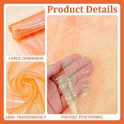 1Pc Polyester Laser Fabric&nbsp;AJEW-GF0014-48A