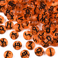 Transparent Mixed Color Acrylic Beads&nbsp;MACR-T038-08