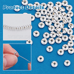 56Pcs 925 Sterling Silver Beads&nbsp;STER-ME0001-25
