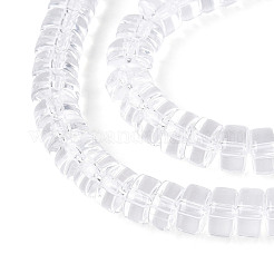 Transparent Glass Beads Strands&nbsp;LS-GLAA-N028-3x6mm-01