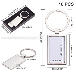 Alloy Blank Keychain&nbsp;KEYC-PH0001-24