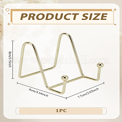 1Pc Stainless Steel Display Easels for Arts Plates Photo Frame&nbsp;ODIS-LP0001-06LG