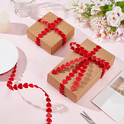 18M Heart Polyester Lace Ribbon&nbsp;OCOR-CY0004-11B