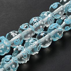 Handmade Bumpy Lampwork Beads&nbsp;LAMP-E023-12