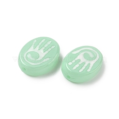 Baking Paint Glass Beads&nbsp;LAMP-D003-06H