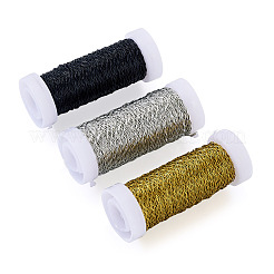 3 Rolls 3 Colors Iron Wavy Wires&nbsp;MW-TA0001-04