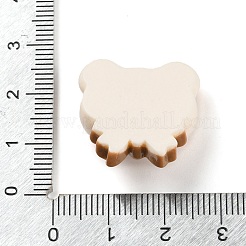 Bear Bread Opaque Resin Decoden Cabochons&nbsp;CRES-Q220-05A