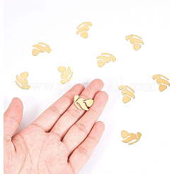 Brass Pendants&nbsp;KK-BC0005-18G