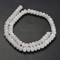 Natural White Jade Beads Strands&nbsp;G-Z111-A36