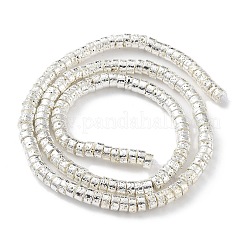 Electroplated Natural Lava Rock Beads Strands&nbsp;G-H303-A05-S